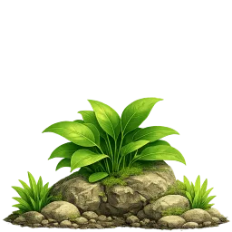 Anubias Rock aquarium decoration