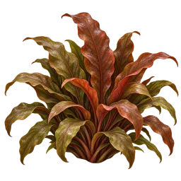 Bronze Red Crypt aquarium decoration
