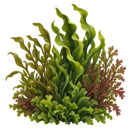 Macroalgae aquarium decoration
