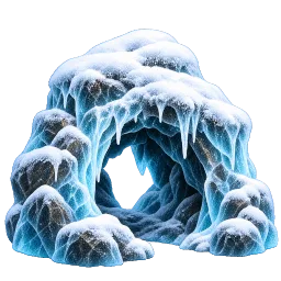 Frozen Cave aquarium decoration