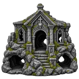 Crypt Cave aquarium decoration
