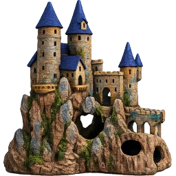 Castle Cave 2 aquarium decoration