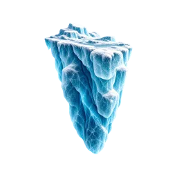 Frozen Iceberg aquarium decoration