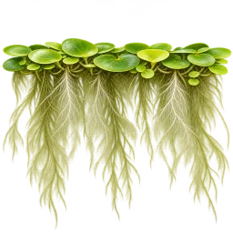Floating Lettuce Root aquarium decoration