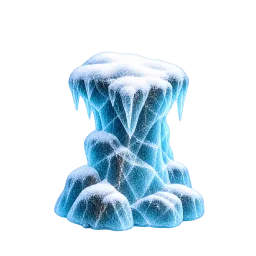 Frozen Column aquarium decoration