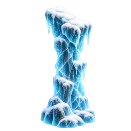 Frozen Column 2 aquarium decoration