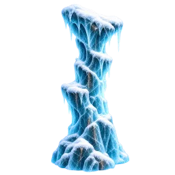 Frozen Column 3 aquarium decoration