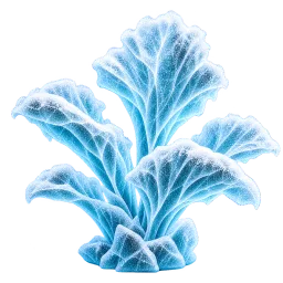 Frozen Plant aquarium decoration