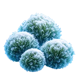 Frozen Plant 4 aquarium decoration