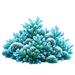 Frozen Plant 5 aquarium decoration