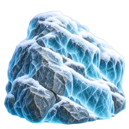 Frozen Rock aquarium decoration