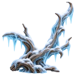 Frozen Root aquarium decoration