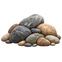 River Stone Mound aquarium decoration