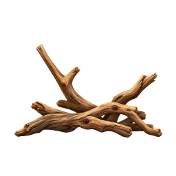 Small Wood Branch Cluster aquarium decoration