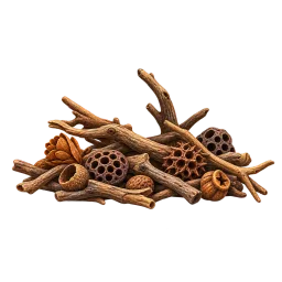 Twig And Pod Mix aquarium decoration