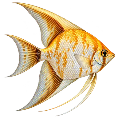 Angelfish Black Lace