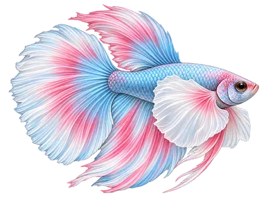 Betta Double Tail