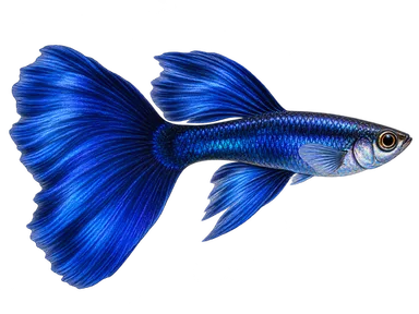 Guppy Moscow Blue