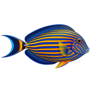 Tang Lined Surgeonfish
